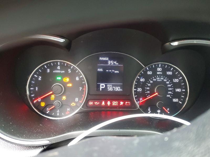 2016 Kia Forte VIN KNAFK4A69G5609290 COPART salvage auction — SIDE, Md - Cert Of Salvage < 75% Damage, sold $525 on 2026-07-28 (photo 9)