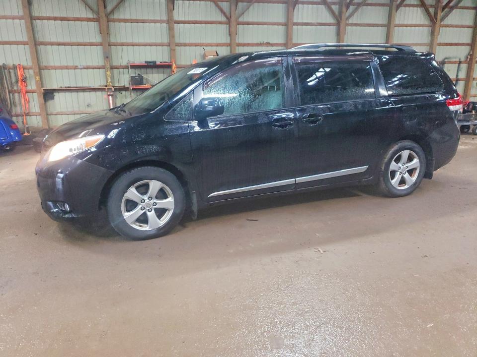 2011 Toyota Sienna VIN 5TDKK3DC3BS051159 COPART salvage auction — SIDE, ON - PERMIT SALVAGE, sold $3,600 on 2026-07-14 (photo 1)