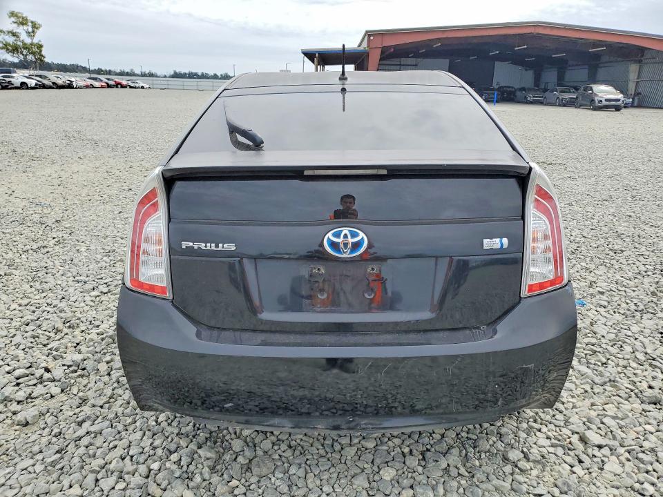 2014 Toyota Prius VIN JTDKN3DU6E1741814 COPART salvage auction — FRONT END, Ca - Salvage Certificate, sold $850 on 2026-07-13 (photo 6)