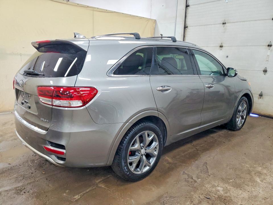 2017 Kia Sorento VIN 5XYPK4A53HG317531 COPART salvage auction — FRONT END, Mi - Certificate Of Title, sold $1,950 on 2026-07-22 (photo 3)