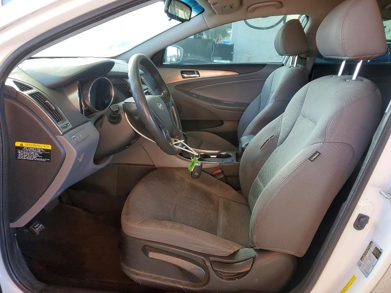 2013 Hyundai Sonata hybrid VIN KMHEC4A40DA069062 COPART salvage auction — REAR END, Ca - Dis/Dlr/Exp Lien Papers-Salv, sold $500 on 2026-07-22 (photo 7)
