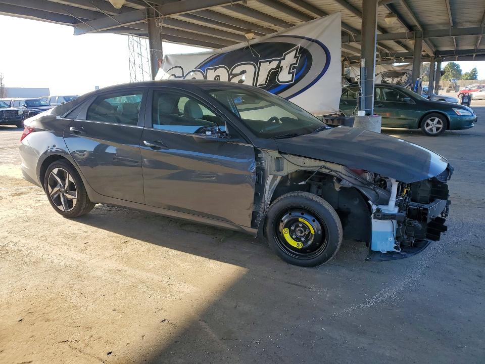2023 Hyundai Elantra VIN KMHLN4AJXPU078703 COPART salvage auction — FRONT END, Salvage Title, sold $6,700 on 2026-07-21 (photo 4)
