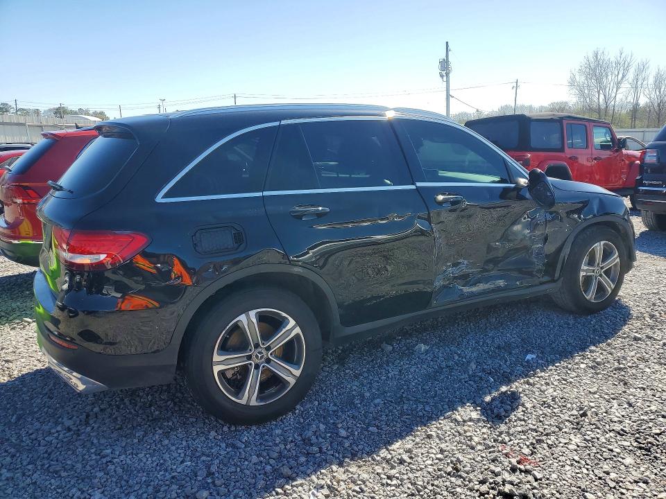 2019 Mercedes-benz Glc VIN WDC0G4JB5KV124607 COPART salvage auction — SIDE, Salvage Title, sold $3,650 on 2026-07-14 (photo 3)