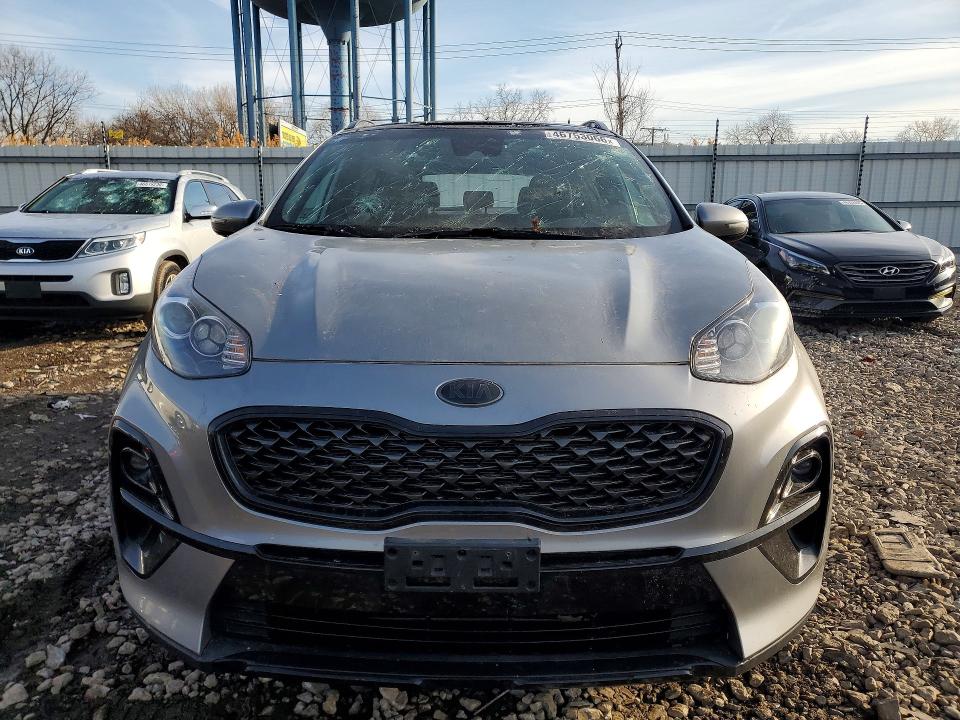 2021 Kia Sportage VIN KNDP63AC3M7866859 COPART salvage auction — HAIL, Il - Salvage Certificate, sold $3,950 on 2026-07-31 (photo 5)