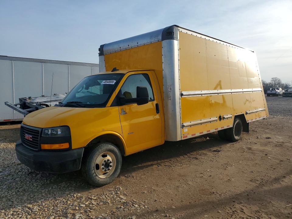 2023 Gmc Savana VIN 7GZ37TC71PN003802 COPART salvage auction — REAR END, AZ - CERT OF TITLE - SALVAGE, sold $5,400 on 2026-07-30 (photo 1)