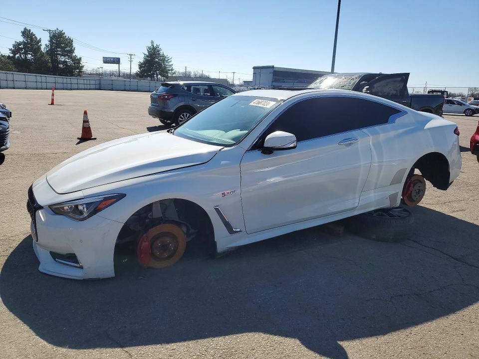 2017 Infiniti Q60 VIN JN1FV7EK6HM611530 COPART salvage auction — UNDERCARRIAGE, Ky - Red Rebuilt Salvage, sold $3,250 on 2026-07-22 (photo 1)