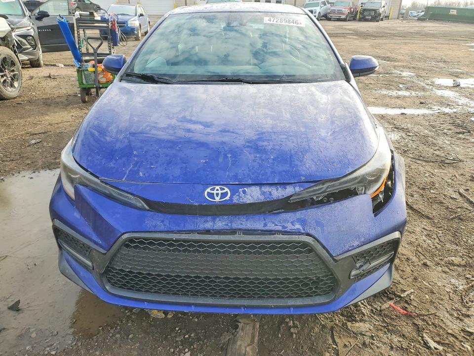 2021 Toyota Corolla VIN 5YFS4MCE5MP091743 COPART salvage auction — REAR END, Mi - Cert Of Title-Salvage Vehicle, sold $4,950 on 2026-07-24 (photo 5)