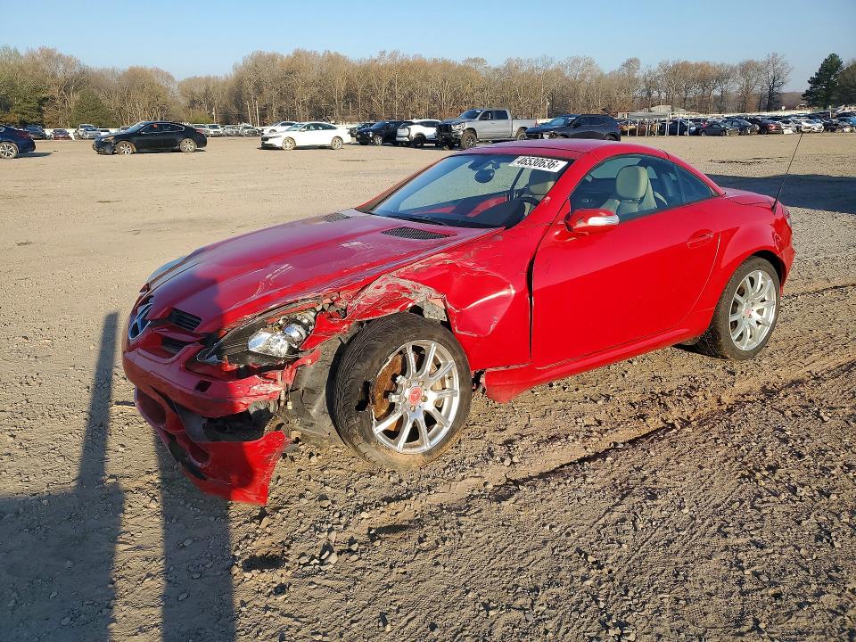 2006 Mercedes-benz Slk-klasse VIN WDBWK56F36F093355 COPART salvage auction — FRONT END, Ar - Cert Of Title-Salvage, sold $575 on 2026-08-03 (photo 1)