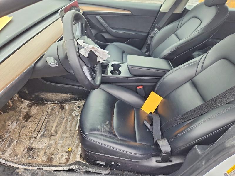 2022 Tesla Model 3 VIN 5YJ3E1EB1NF271124 COPART salvage auction — FRONT END, Qc - Gravement Accidente, sold $4,100 on 2026-07-07 (photo 7)