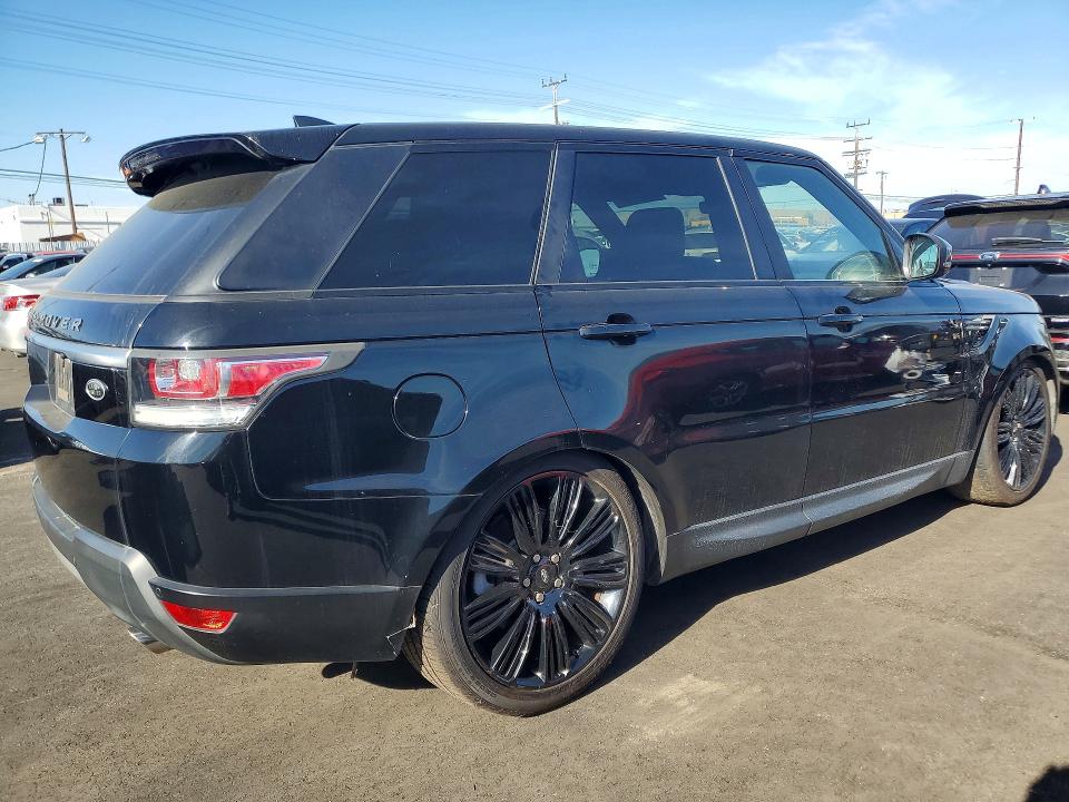 2017 Land rover Range rover sport VIN SALWG2FV4HA156335 COPART salvage auction — MECHANICAL, Ca - Dis/Dlr/Exp Only Clean Title (P), sold $5,600 on 2026-07-29 (photo 3)