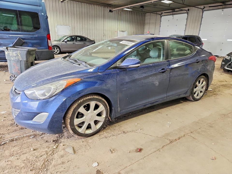 2013 Hyundai Elantra VIN KMHDH4AE3DU593469 COPART salvage auction — SIDE, Wi - Junked Vehicle Bill Of Sale, sold $400 on 2026-07-06 (photo 1)