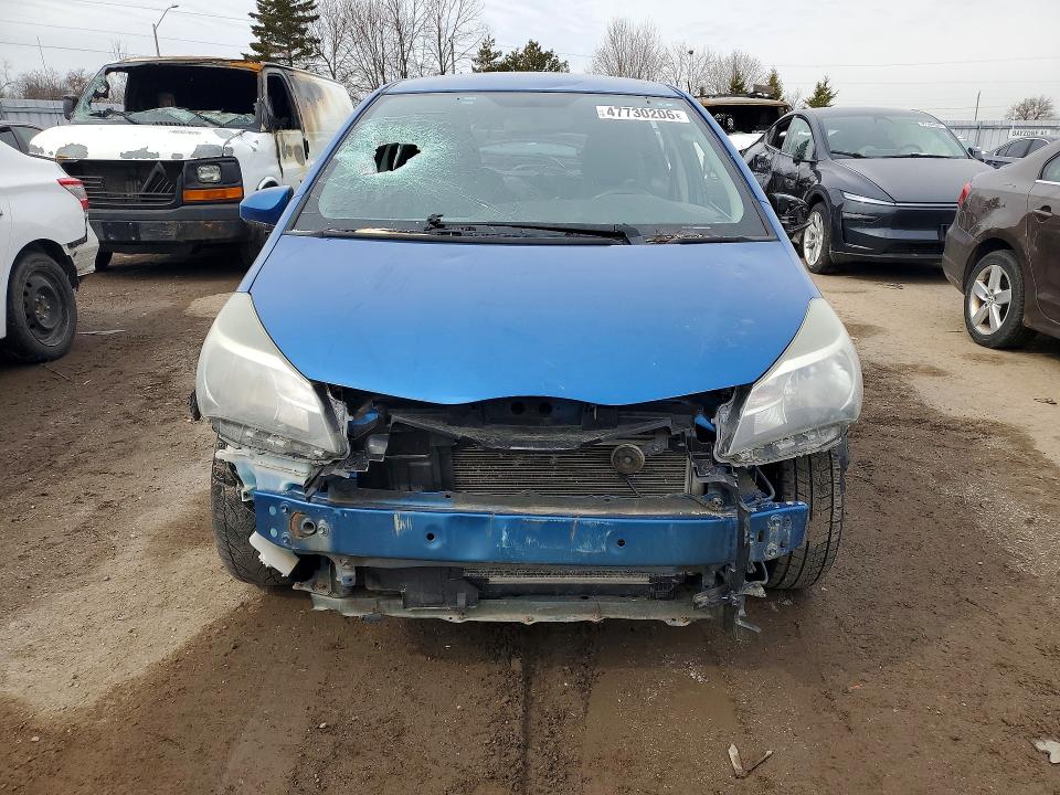 2015 Toyota Yaris VIN VNKKTUD33FA042295 COPART salvage auction — FRONT END, On - Permit Salvage, sold $2,200 on 2026-07-09 (photo 5)