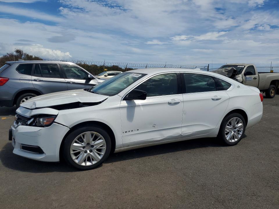2017 Chevrolet Impala VIN 2G11Z5SA6H9197800 COPART salvage auction — FRONT END, HI - CERTIFICATE OF SALVAGE, sold $1,200 on 2026-07-27 (photo 1)