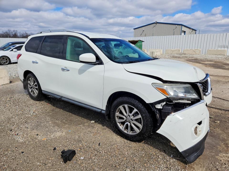 2016 Nissan Pathfinder VIN 5N1AR2MN5GC670255 COPART salvage auction — FRONT END, KY - BILL OF SALE/PART ONLY/NO TITL, sold $475 on 2026-07-02 (photo 4)