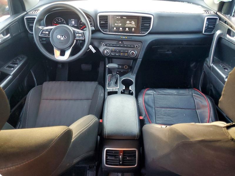 2022 Kia Sportage VIN KNDPM3AC2N7981671 COPART salvage auction — SIDE, Nv - Salvage Title, sold $4,050 on 2026-07-27 (photo 8)