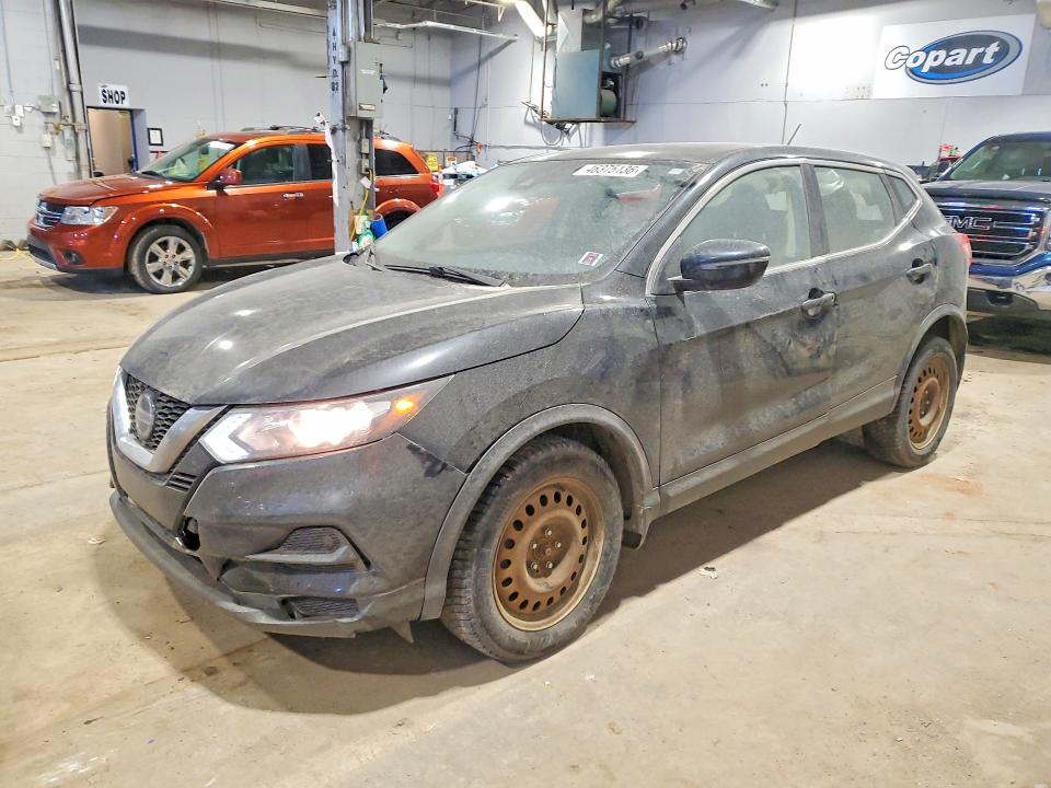 2021 Nissan Qashqai VIN JN1BJ1AW6MW451597 COPART salvage auction — FRONT END, Pe - Salvage Title, sold $2,800 on 2026-07-30 (photo 1)