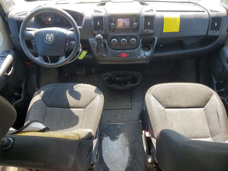 2020 Ram Promaster 3500 VIN 3C6URVJG2LE140893 COPART salvage auction — MINOR DENT/SCRATCHES, Mi - Certificate Of Title, sold $12,400 on 2026-07-09 (photo 8)