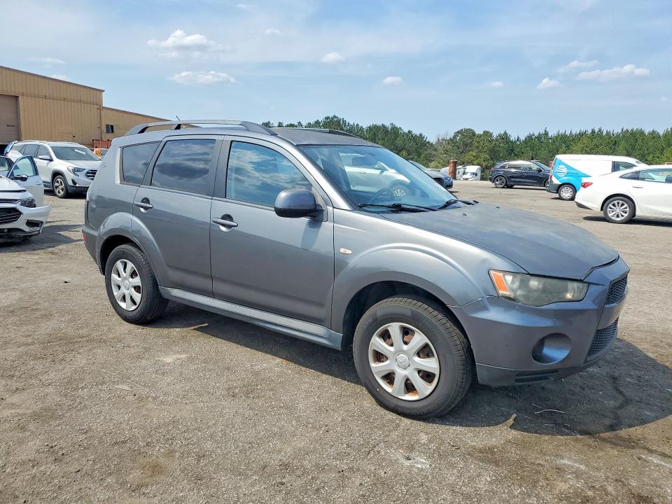 2012 Mitsubishi Outlander VIN JA4AS2AW0CU011228 COPART salvage auction — FRONT END, SC - CERT OF TITLE-SALVAGE, sold $725 on 2026-07-24 (photo 4)