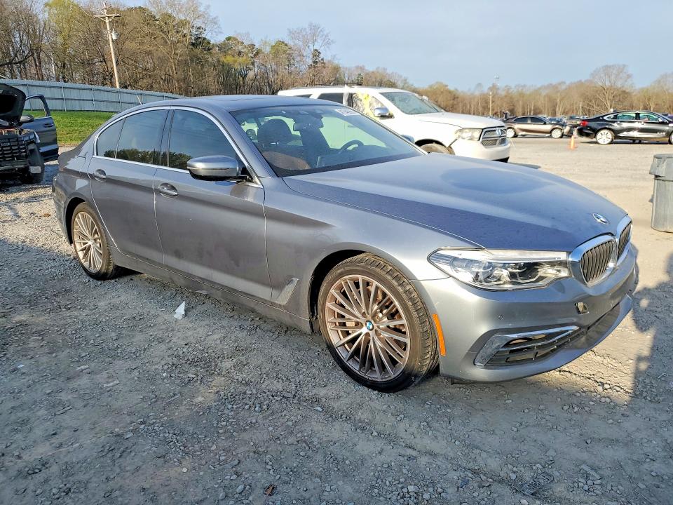 2019 BMW 5er VIN WBAJA5C55KWW23374 COPART salvage auction — REAR END, Nc - Salvage Certificate Of Title, sold $4,050 on 2026-07-22 (photo 4)