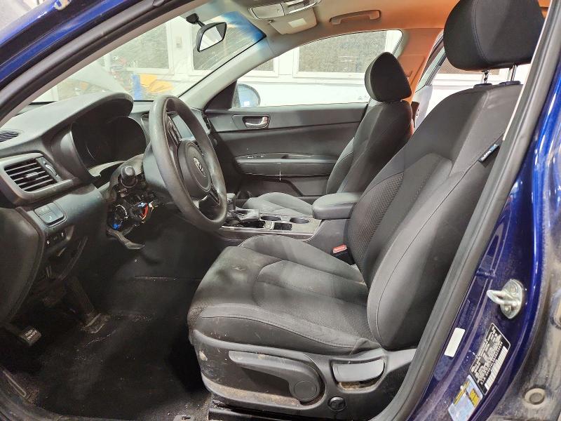 2018 Kia Optima VIN 5XXGT4L30JG255654 COPART salvage auction — FRONT END, Mi - Certificate Of Title, sold $4,450 on 2026-07-07 (photo 7)
