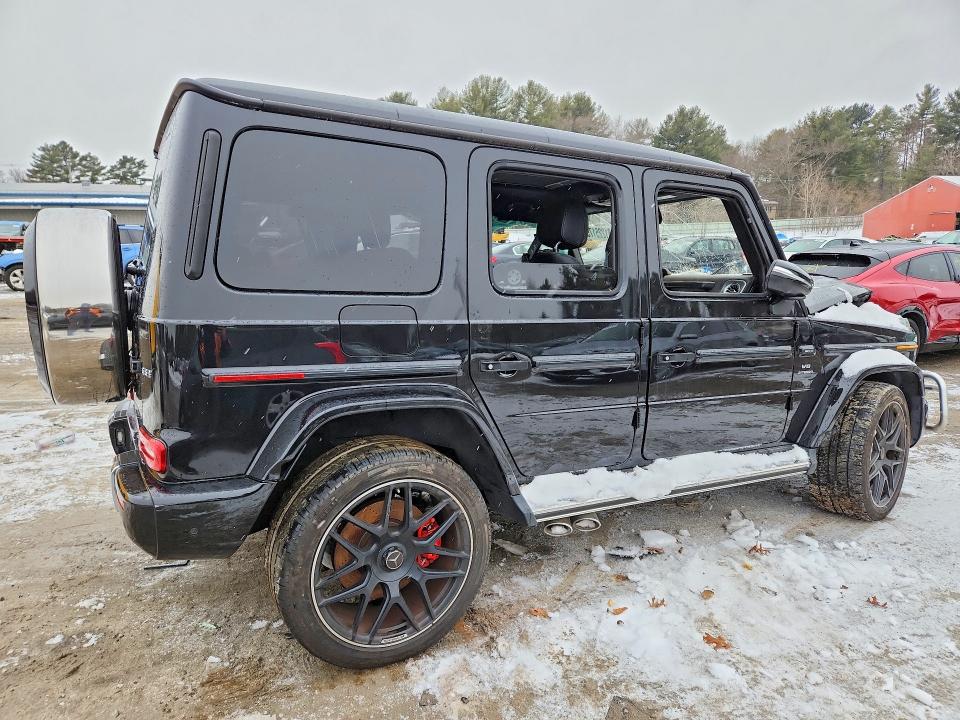 2023 Mercedes-benz G-class VIN W1NYC7HJ8PX476104 COPART salvage auction — FRONT END, MA - CERT OF TITLE-SALVAGE, sold $61,000 on 2026-07-16 (photo 3)