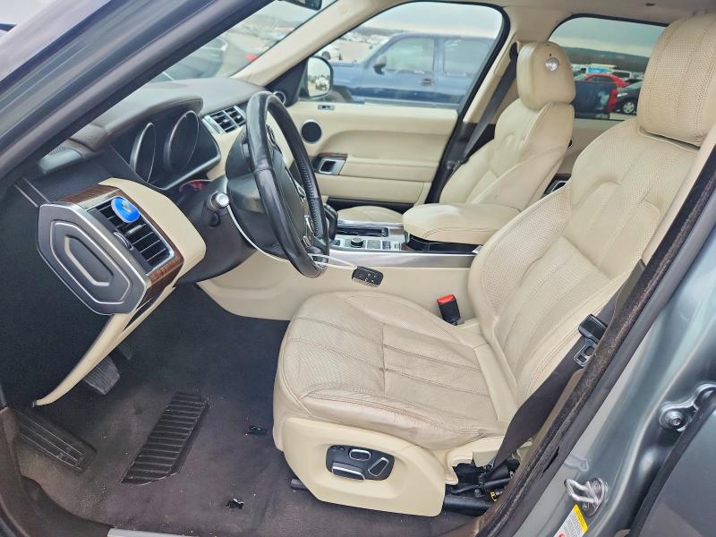 2014 Land rover Range rover sport VIN SALWR2WF3EA388536 COPART salvage auction — REAR END, Tx - Salvage Vehicle Title, sold $2,550 on 2026-07-02 (photo 7)