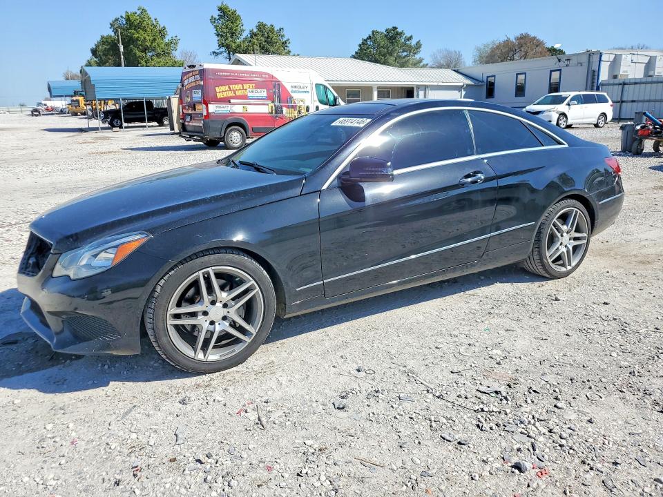 2014 Mercedes-benz E-klasse VIN WDDKJ5KB1EF226415 COPART salvage auction — HAIL, Ar - Cert Of Title-Salvage, sold $1,350 on 2026-07-27 (photo 1)