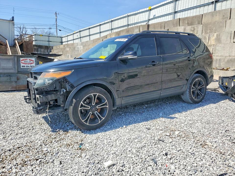 2015 Ford Explorer VIN 1FM5K8GT5FGA18200 COPART salvage auction — FRONT END, Ky - Bill Of Sale/Part Only/No Titl, sold $1,150 on 2026-07-02 (photo 1)