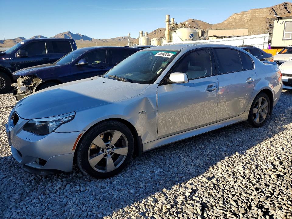 2008 BMW 5 series VIN WBANV13568CZ60497 COPART salvage auction — MINOR DENT/SCRATCHES, Nv - Certificate Of Title, sold $375 on 2026-07-06 (photo 1)
