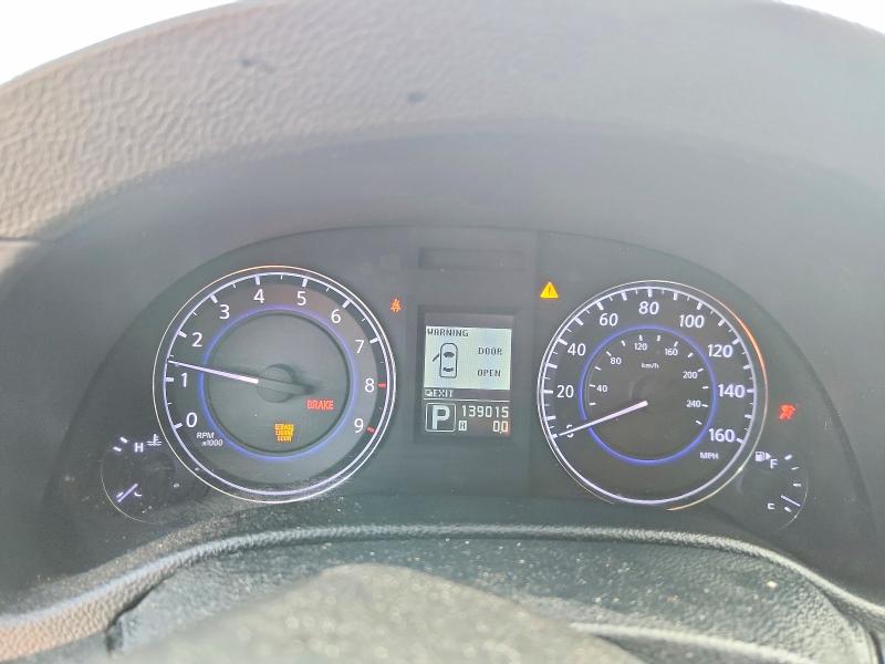 2012 Infiniti VIN JN1DV6AP6CM811531 COPART salvage auction — FRONT END, Ga - Cert Of Title-Salvage, sold $200 on 2026-07-07 (photo 9)