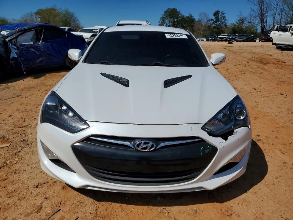 2016 Hyundai Genesis VIN KMHHT6KJ3GU132591 COPART salvage auction — REAR END, Nc - Salvage Certificate Of Title, sold $450 on 2026-07-20 (photo 5)
