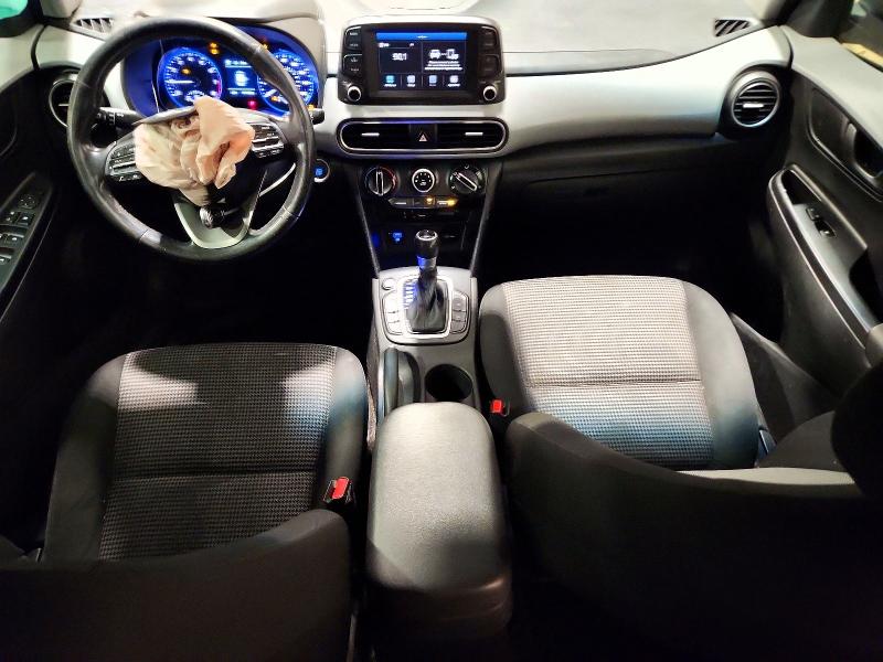 2019 Hyundai Kona VIN KM8K22AA3KU384529 COPART salvage auction — FRONT END, Tx - Salvage Vehicle Title, sold $1,400 on 2026-07-07 (photo 8)