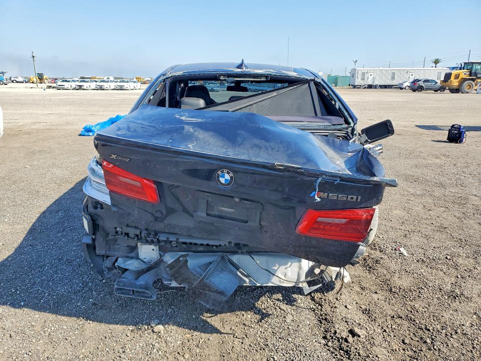 2019 BMW M550i xdrive VIN WBAJB9C50KB464629 COPART salvage auction — REAR END, FL - CERTIFICATE OF TITLE, sold $2,850 on 2026-07-14 (photo 6)