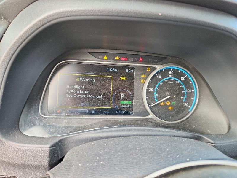 2021 Nissan Leaf VIN 1N4BZ1DV2MC555066 COPART salvage auction — SIDE, Va - Cert Of Title - Salvage, sold $7,200 on 2026-07-15 (photo 9)