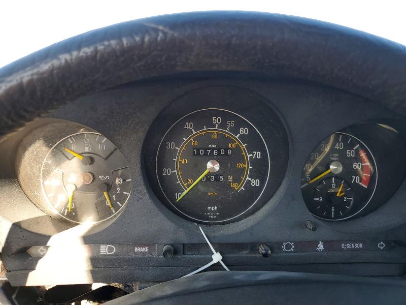 1982 Mercedes-benz Sl-klasse VIN WDBBA45A6CB010991 COPART salvage auction — VANDALISM, CA - SALVAGE ACQUISITION BILLOFSALE, sold $10 on 2026-07-31 (photo 9)