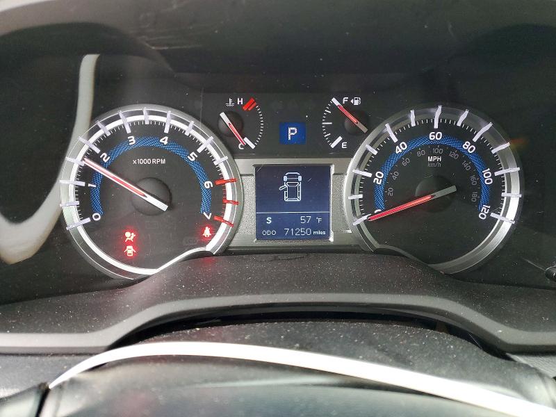 2018 Toyota 4runner VIN JTEBU5JR8J5550733 COPART salvage auction — FRONT END, Salvage Title, sold $13,000 on 2026-07-20 (photo 9)