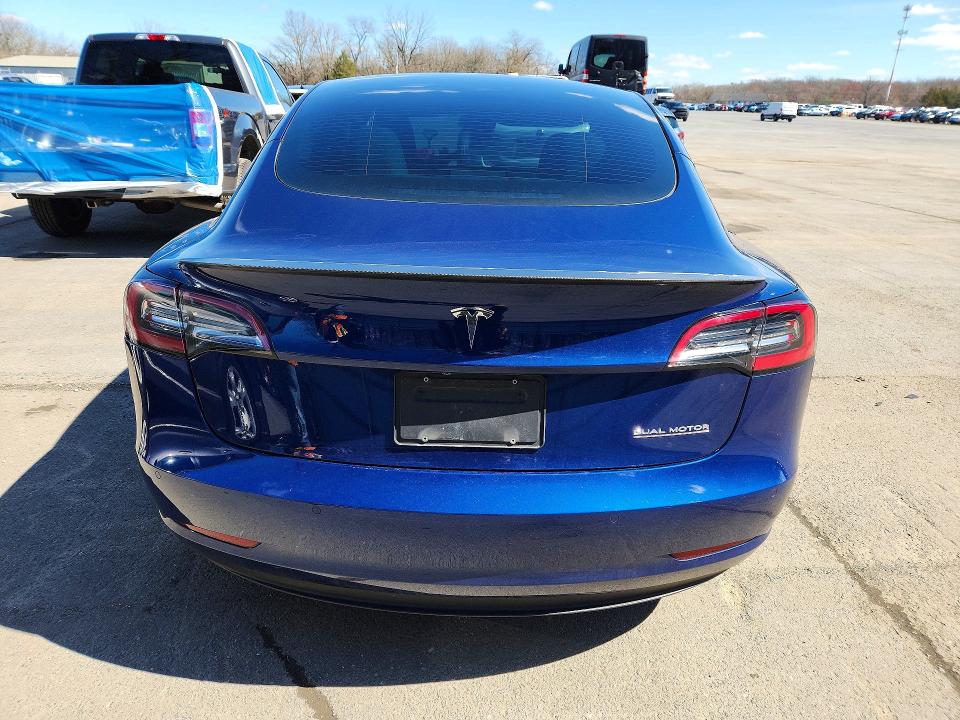 2022 Tesla Model 3 VIN 5YJ3E1EC1NF268636 COPART salvage auction — FRONT END, Nj - Cert Of Title-Salvage, sold $5,000 on 2026-07-21 (photo 6)