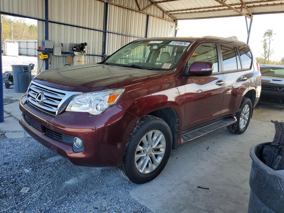 2010 Lexus Gx 460 VIN JTJBM7FX4A5011725 COPART salvage auction — MECHANICAL, Ga - Certificate Of Title, sold $9,100 on 2026-07-07 (photo 1)