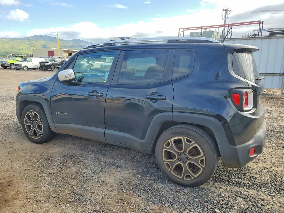 2016 Jeep Renegade VIN ZACCJADT5GPC84198 COPART salvage auction — WATER/FLOOD, Tn - Salvage Cert-Water Damage, sold $4 on 2026-08-17 (photo 2)