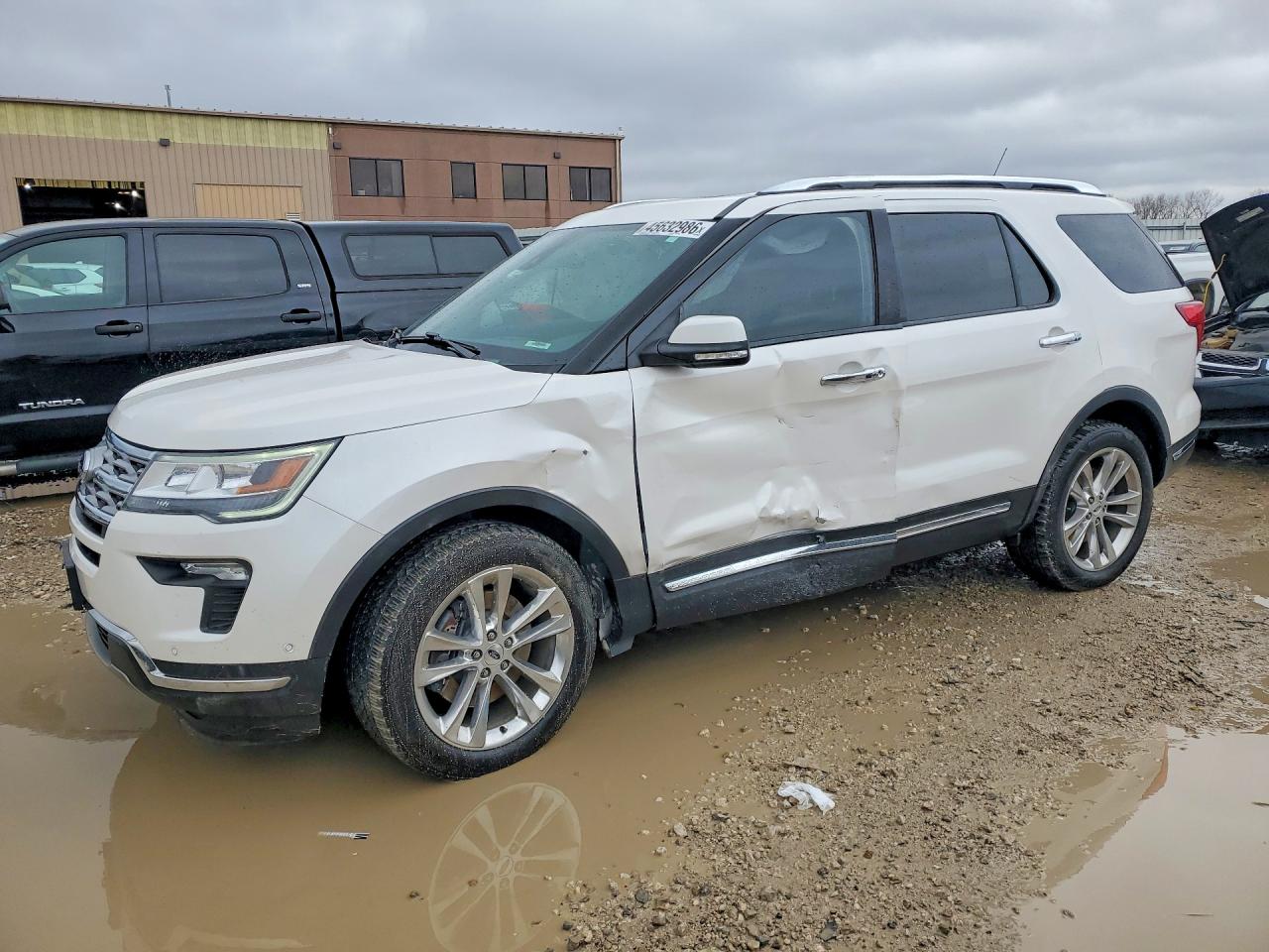 2018 Ford Explorer VIN 1FM5K8F85JGC41293 COPART salvage auction — Side, KS - CERT OF TITLE-SALVAGE, sold $6,300 on 2026-07-09 (photo 1)