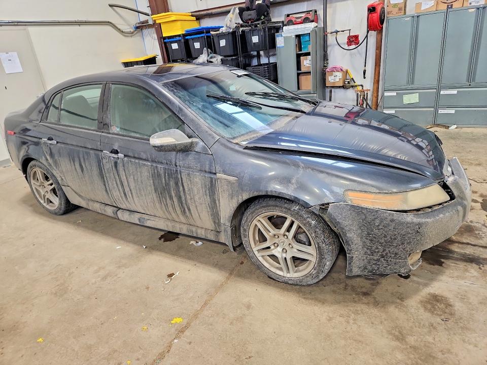 2007 Acura Tl VIN 19UUA66227A801481 COPART salvage auction — FRONT END, Ab - Bos - Salvage, sold $275 on 2026-07-09 (photo 4)