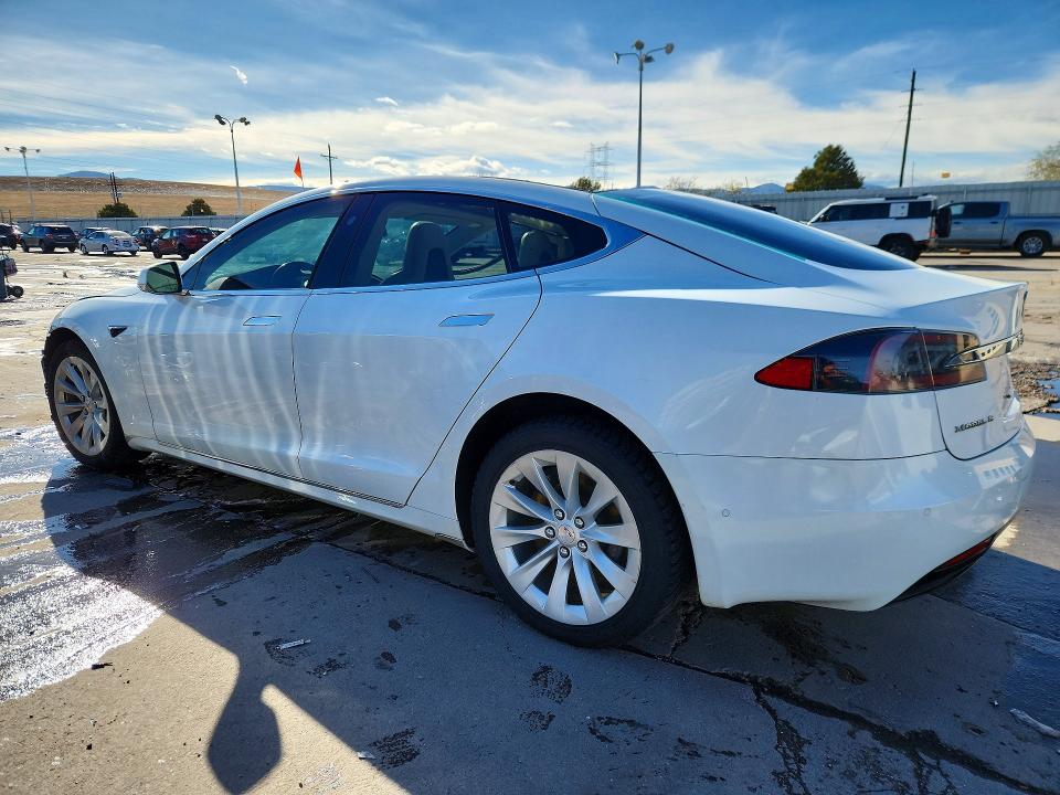 2016 Tesla Model s VIN 5YJSA1E27GF164945 COPART salvage auction — FRONT END, Co - Public - Salvage Title, sold $3,700 on 2026-07-27 (photo 2)