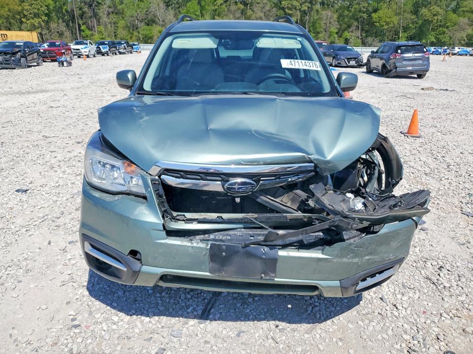 2018 Subaru Forester VIN JF2SJAEC9JH561140 COPART salvage auction — FRONT END, Tx - Certificate Of Title, sold $2,700 on 2026-07-07 (photo 5)