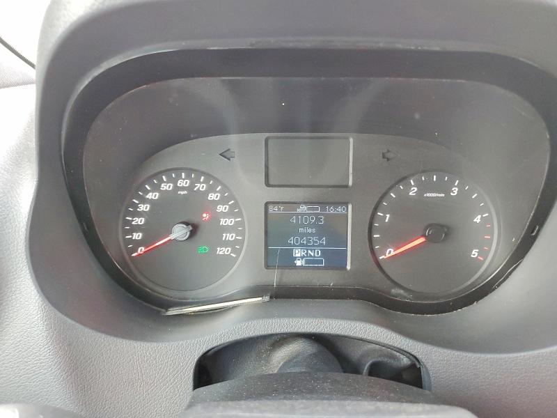 2019 Mercedes-benz Sprinter VIN WD4PF1CD8KP153078 COPART salvage auction — ALL OVER, Tx - Salvage Vehicle Title, sold $3,750 on 2026-07-17 (photo 9)