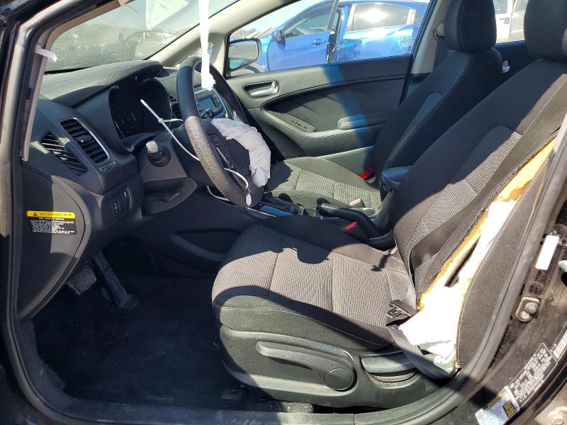 2017 Kia Forte VIN 3KPFK4A74HE158321 COPART salvage auction — FRONT END, Tx - Salvage Vehicle Title (P), sold $1,650 on 2026-07-10 (photo 7)