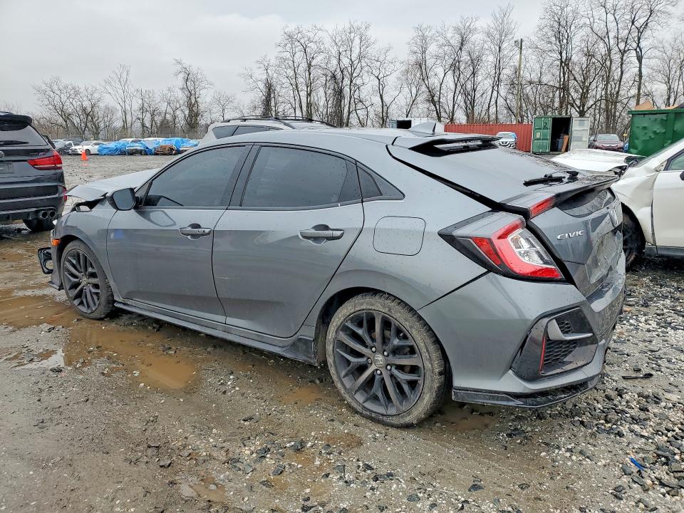 2020 Honda Civic VIN SHHFK7H41LU404305 COPART salvage auction — FRONT END, Md - Cert Of Salvage > 75% Damage, sold $125 on 2026-07-21 (photo 2)