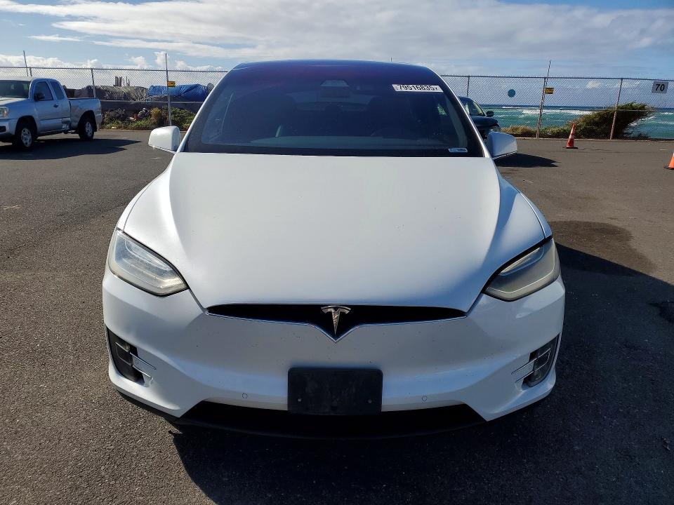 2017 Tesla Model x VIN 5YJXCAE26HF057192 COPART salvage auction — REAR END, Hi - Certificate Of Title, sold $150 on 2026-06-29 (photo 5)