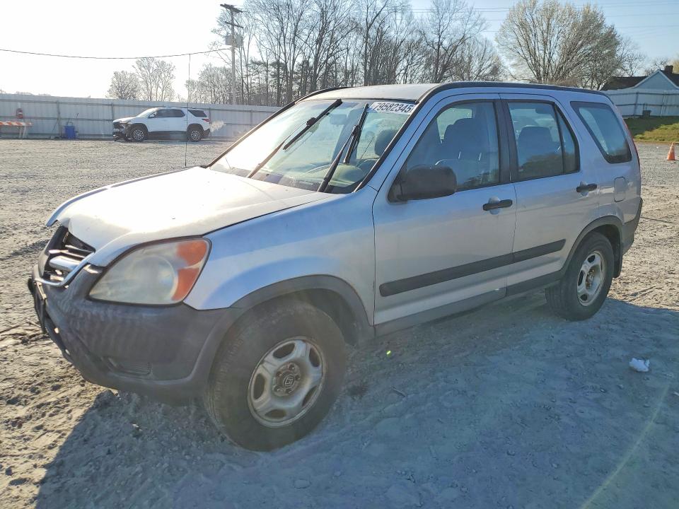 2002 Honda Cr-v VIN SHSRD68482U000444 COPART salvage auction — FRONT END, Nc - Salvage Certificate Of Title, sold $600 on 2026-07-15 (photo 1)