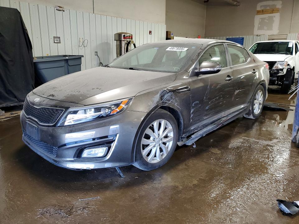 2014 Kia Optima VIN 5XXGN4A71EG339312 COPART salvage auction — SIDE, Il - Salvage Certificate, sold $1,500 on 2026-07-30 (photo 1)