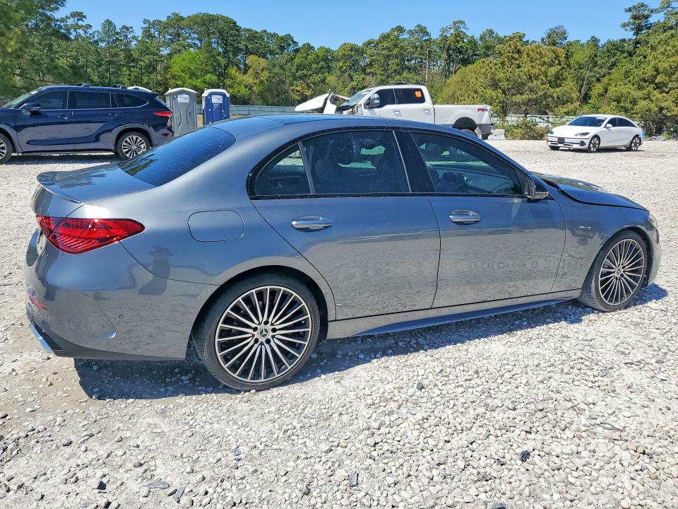 2024 Mercedes-benz C-klasse VIN W1KAF4GB6RR202048 COPART salvage auction — FRONT END, Tx - Certificate Of Title, sold $22,700 on 2026-07-07 (photo 3)
